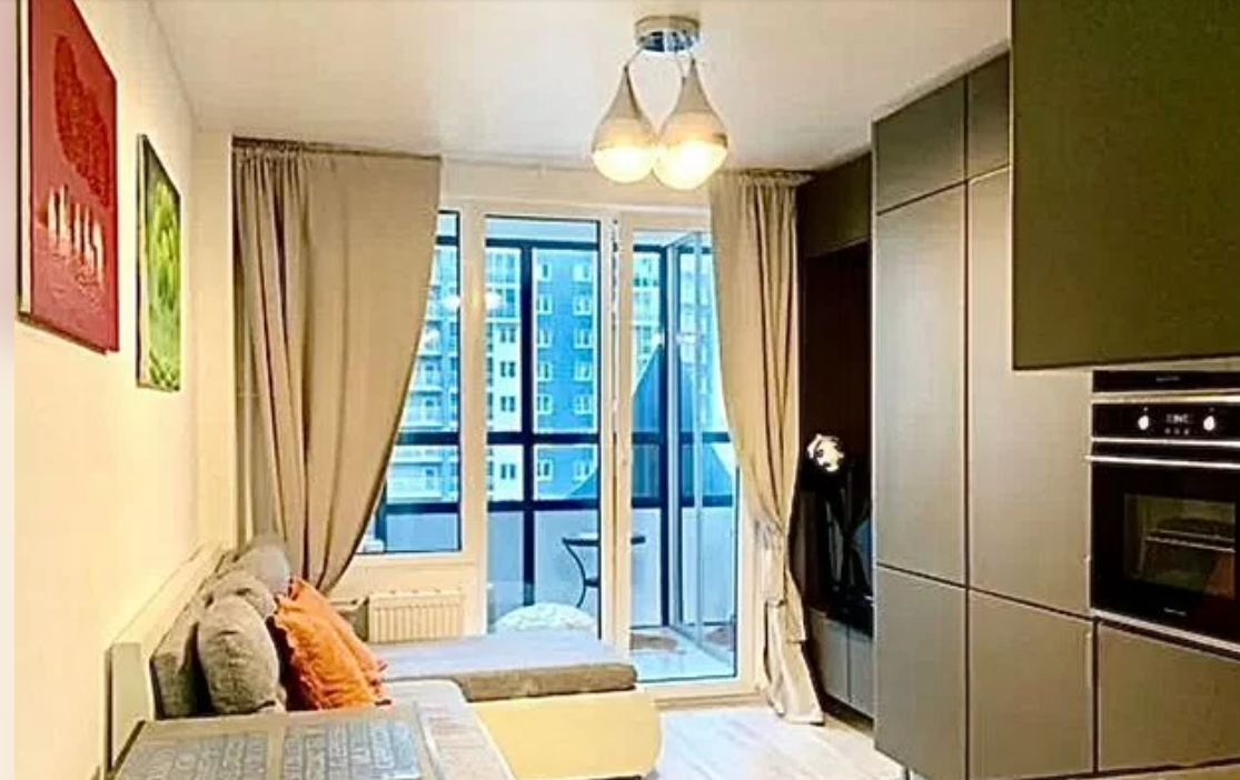 Студия, 26 м², ст. м. Приморская