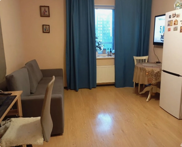 Студия, 25 м², ст. м. Комендантский проспект